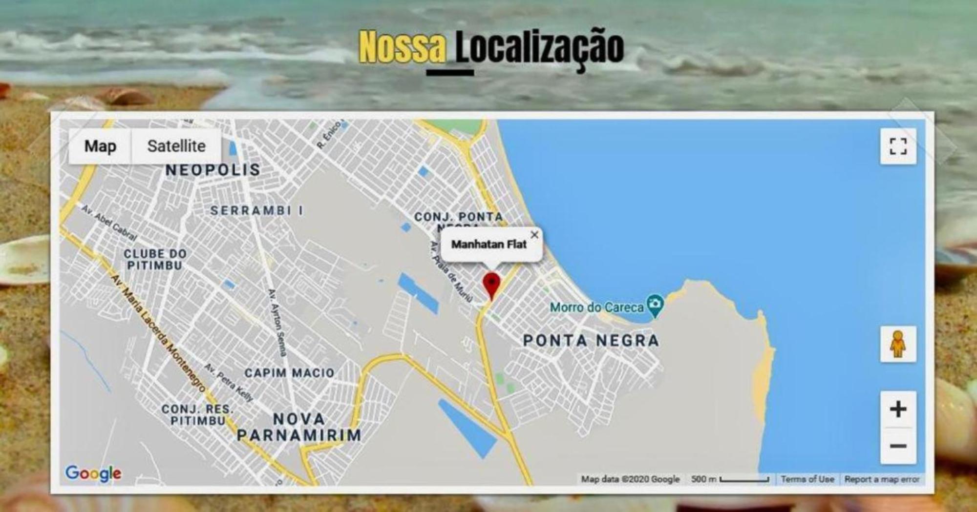 Aconchegantes Flats, 1 E 2 Qtos, Em Ponta Negra Apartman Natal Kültér fotó